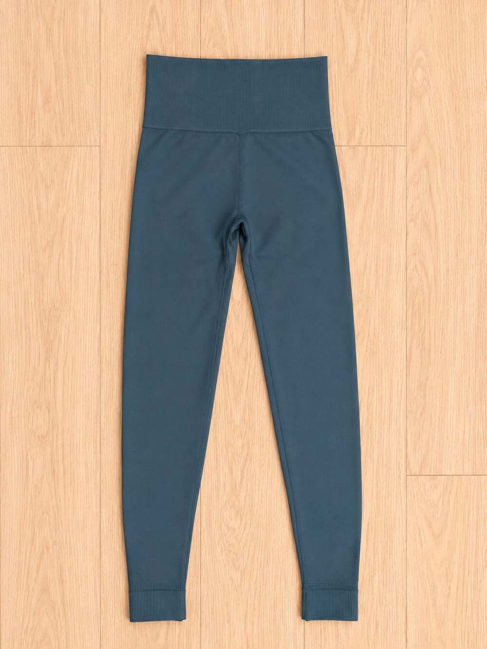 Set Active Women's High-Waisted Seamless Leggings in Blue